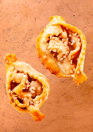 Chebakia au miel et aux graines de sésame