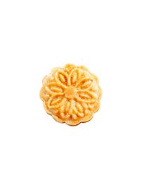 Biscuit Gazelle vue de côté : pâte croustillante et cœur fondant aux amandes