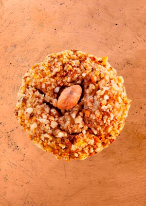 Macaron oriental artisanal fondant aux amandes, noix et noisettes, pâtisserie marocaine