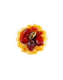 Plateau de mendiants sans gluten aux amandes, pistaches et raisins secs