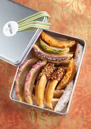 Gazelle marocaine artisanale Maison houry – fleur d’oranger et pistache